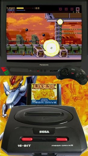 Alien Soldier 1995 "Place 27" Sega Mega Drive Countdown - Retro Gaming