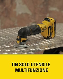 12K views · 58 reactions | Utensile multifunzione STANLEY FATMAX V20 18V. Taglia e leviga - con una batteria compatibile con tutta la gamma V20 | Stanley Tools Italia | Facebook