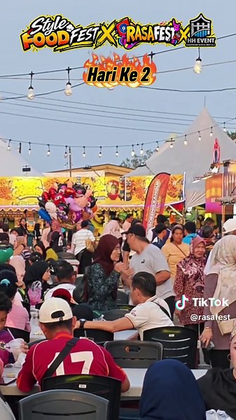 RasaFest X Style Food Fest Mukah 7–11 Okt 2026 — Aktiviti & Waktu