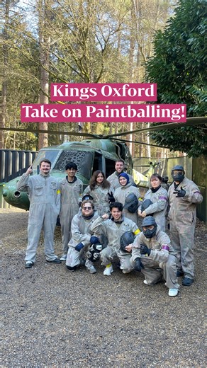Kings Oxford's Paintballing Trip