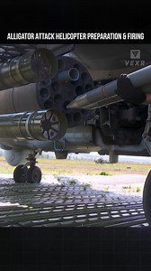 2.3M views · 32K reactions | "Alligator" Attack Helicopter Preparation & Firing | VEXR | Facebook