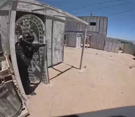 A lone airsoft player sneaks into the enemy base and silently knifes the entire opposing team one by one without any of them noticing or reacting. He casually walks up behind each guy and takes them out as they just stand there completely unaware. One player turns a fun team game into a solo stealth mission and probably never gets invited back 😭