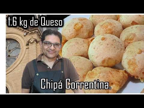 Auténticas Chipá Correntinas en Goya 🇦🇷 | Receta Tradicional Bien Quesuda (1,6 kg de queso)