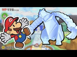 100% Paper Mario: The Origami King Playthrough!! *Diamond Island + Ice Vellumental BOSS FIGHT!!*