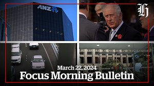 Kiwis face the chop as ANZ moves work overseas, a thumbs up from the AA on new speed limit guidelines and Queen Camilla opens up on the King’s health in the latest NZ Herald headlines. Subscribe and be notified of breaking news: https://goo.gl/LP45jX | nzherald.co.nz