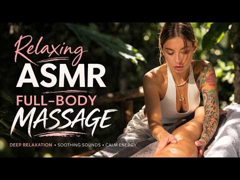 ASMR DEEP BODY WORK. FULL BODY MASSAGE