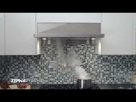 Zephyr Pyramid Under Cabinet Range Hood