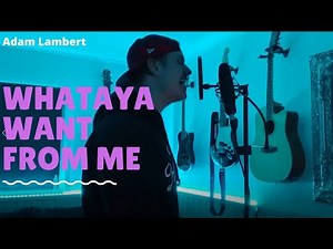 Adam Lambert - ''Whataya want from me'' (Metal Cover)