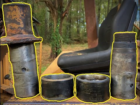 Backhoe Swing Tower Pin and Bushing Replacement - Case 580E