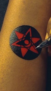 Sasuke Eternal Mangekeyou Sharingan eye tattoo... . #reel #facebook #viral #FacebookPage #trending #trendingreelsvideo #short #artist | artist shivam tattoo