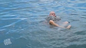 This guy demonstrates a military technique of how to turn your pants into a life jacket. Obviously a real life jacket is much better, but this could save your life in a pinch. #survivaltips | Prepper's Paradise