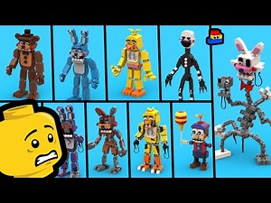 LEGO FNAF 2: Building Every Animatronic