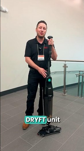 Floor Cleaning Just Got 75% Faster with DRYFT 😲 #cleaningequipment
