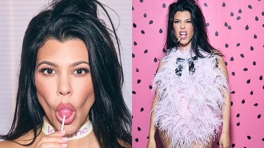 Kourtney Kardashian Barker for Lemme Glow Lollipops [PHOTOS]