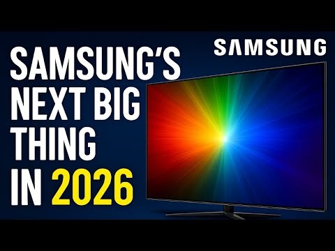 Next big thing in 2026. Samsung’s Micro RGB TVs — The Color Revolution of 2026 #tv