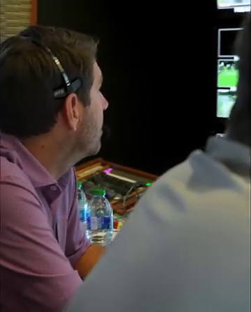 Live from the #FedExCup Playoffs for the first time. Behind the scenes with Golf on CBS right before they go on air at TOUR Championship 🎥 | PGA TOUR