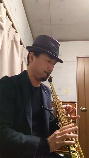 サックス初心者が独学でソプラノサックスでトリルの練習.音量注意. #ショート#ソプラノサックス#サックス＃ヤナギサワソプラノサックス#トリル