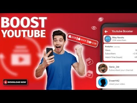 youtube free booster/Youtube free booster app/make money