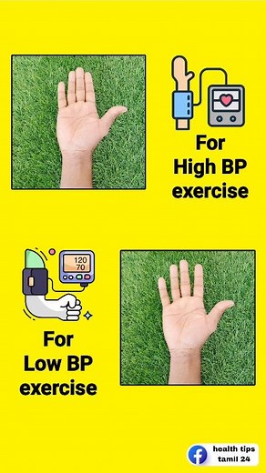 High BP & Low BP Control – Amazing Finger Exercise! | Health Tips Tamil 24