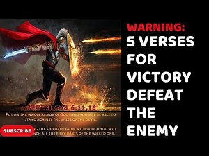 5 Powerful Bible Verses to WIN Spiritual Battles FAST | Life-Changing Scriptures for Victory