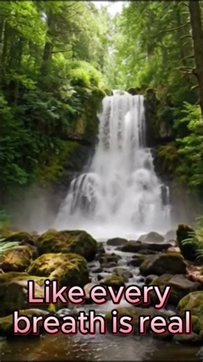 Like every breath is real #viral #trending #waterfall