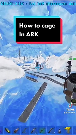 Building Animal Cages in Ark Survival Evolved