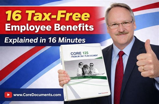 New Video: 16 Tax-Free Employee Benefits Explained in 16 Minutes |