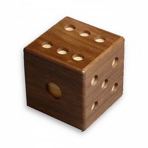 Japanese Puzzle Box Karakuri Dice. Wood Puzzle Box, Wooden Brain Teaser, Trick Box, IQ Logic Teaser, Japan Box Karakuri. - Etsy