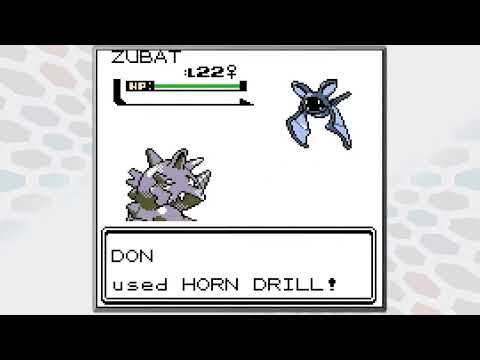 Evolution of Pokémon Move HORN DRILL 1996-2018