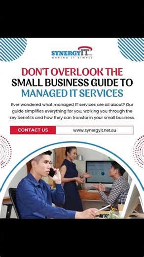 Managed IT Services Explained 📖 A Simple Guide for Small Businesses | Synergy IT