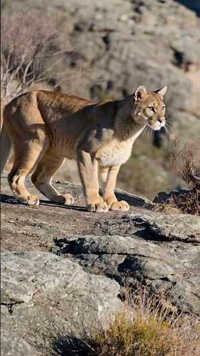 Puma Ambush Hunting Skills Are Insane #animals #predator #shorts