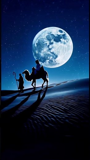 Journey to Bethlehem 🌟 Loop (4K Projector Art) #nativity #christmas #christian #catholic #loop #ai