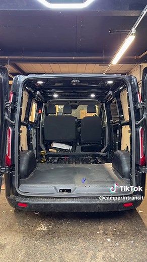 Transforming a Ford Transit Customs into a Crew Cab