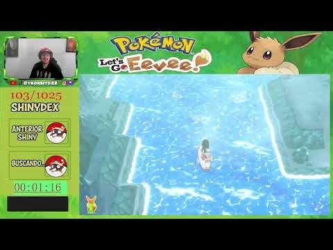 EXEGGCUTE SHINY Y CLOYSTER SHINY (SHELLDER) POKÉMON LET´S GO EEVEE