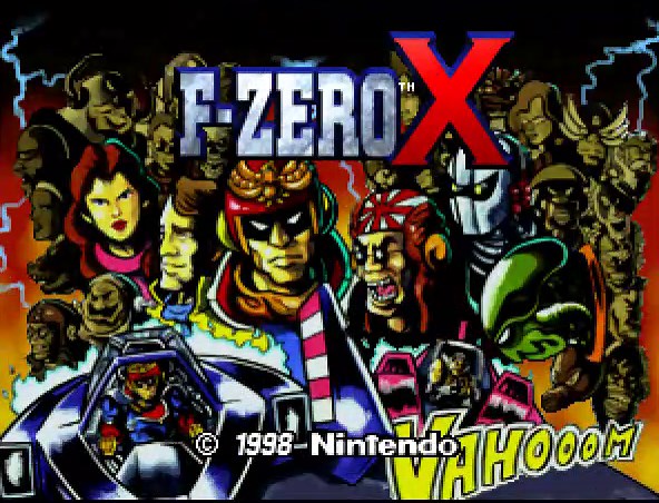 F-Zero X online multiplayer - n64