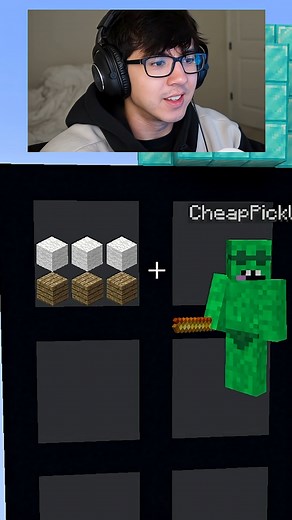 THE HARDEST ONE YET...😨Minecraft CRAFTLE VS BOY FRIEND #minecraft #shorts #minecraftshorts | Wallibear