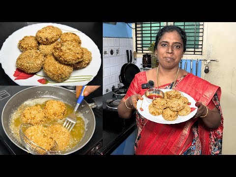 ருசிக்கு நான் Guarantee, Protein சத்து நிறைந்த Snack - Oats Potato Cutlet