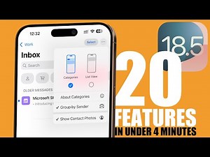 iOS 18.5 - 20 NEW Features in Under 4 Minutes !
