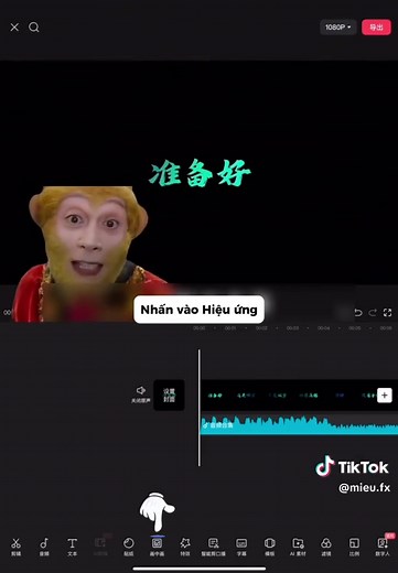 Cách làm hiệu ứng nhấp nháy nhanh trên CapCut