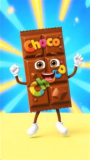 The chocolate 🍫 song 🤩 🎶 #chocochoci #thechocolatesong #cartoon #viralsong