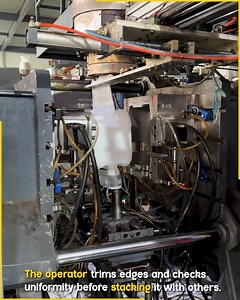 How Plastic Jerry Cans Are Formed. #PlasticMolding | Jogi Jokes