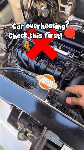 Fix Car Overheating in 5 Seconds! 🤯 #Shorts #MechanicHacks