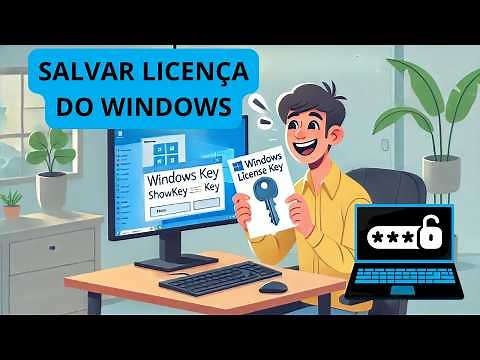 How to transfer/view/save Windows key/license to another computer