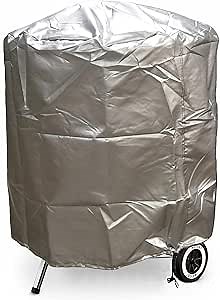 Electric Barbecue Grill Cover 22" 24" 26" 27" Charcoal Gas Smokers Grill Case, Waterproof Dustproof Grill Electric Smoker Enclosure, Outdoor Garden Patio Fire Pit Encasement