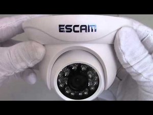 How to install the ESCAM Snail QD500 ip camera