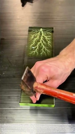 Hammering a Nail Through Glass: The Physics of Fracture Patterns