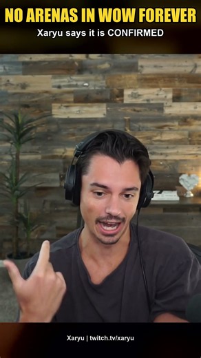 NO Arenas in WoW Forever?! Xaryu Confirms It #shorts