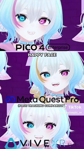 Face Tracking Comparison in Virtual Reality