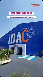 🚨 iDAC Delhi Expo 2025 is here 📅 April 3–5 | 📍 NSIC Exhibition Grounds, Okhla, New Delhi India’s leading B2B platform for architects, designers, and construction professionals. Why attend? • 50 leading brands showcasing innovations in design, materials, and technology • 100 expert speakers including Sonali Bhagwati and Wong Chiu Man • 6,000 industry professionals for meaningful networking Key Highlights: • Spotlight Arena featuring visionary projects • Art Illation – where art meets architect