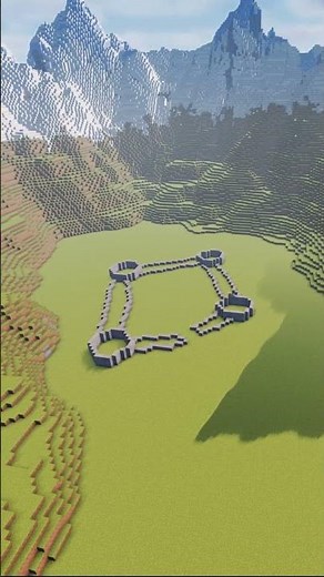 🏰 Building a Huge Medieval Castle in Minecraft! ⚔️